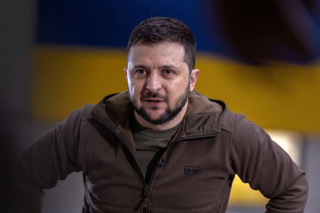 Зеленський просить союзників повернути Україні чоловіків мобілізаційного віку / Фото: John Moore, Getty Images Володимир Зеленський