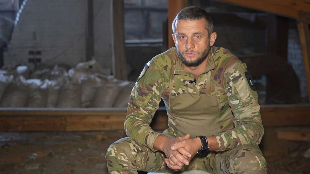 Спецназовец батальона полиции "Цунами" Тарас Шуляк/Фото: Нацполиция Спецназовец батальона полиции "Цунами" Тарас Шуляк/Фото: Нацполиция