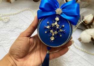 Как сделать новогодние игрушки своими руками/Фото: Еtsy.com Как сделать новогодние игрушки своими руками