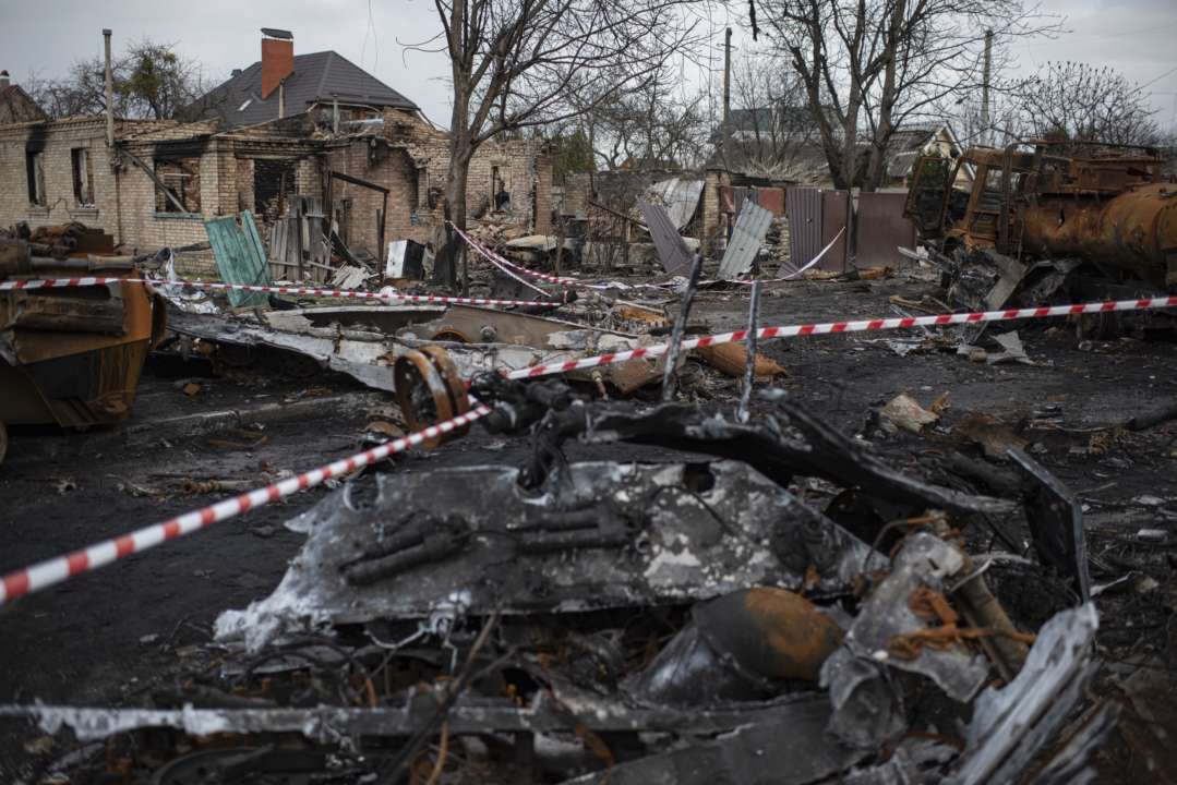 В Буче оккупанты зверски убили местного жителя/Фото: Getty Images Буча