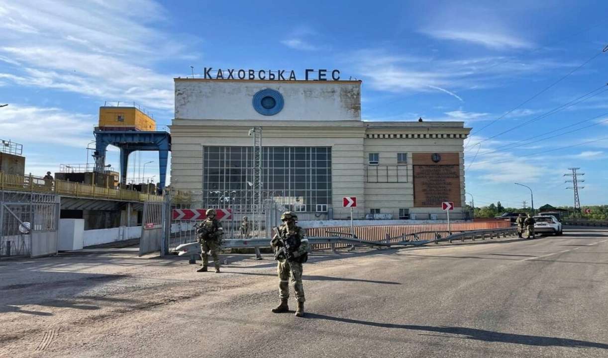У розвідці з'ясували, коли окупанти замінували Каховську ГЕС/Фото: ГУР Міноборони