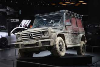 Mercedes заявила, что большинство выпущенных Гелендвагенов до сих пор на дорогах/Фото: Scott Olson/Getty Images Mercedes G-class