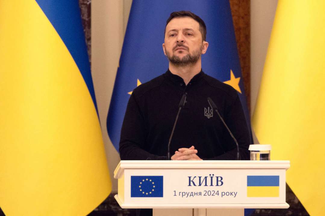 Для Украины принципиально, чтобы Германия не прекращала поддержку/Фото: Nikoletta Stoyanova/Getty Images Для Украины принципиально, чтобы Германия не уменьшала поддержку – Зеленский