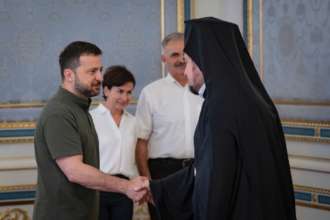 Зеленський провів зустріч із представниками Вселенського Патріархату Зеленський провів зустріч із представниками Вселенського Патріархату