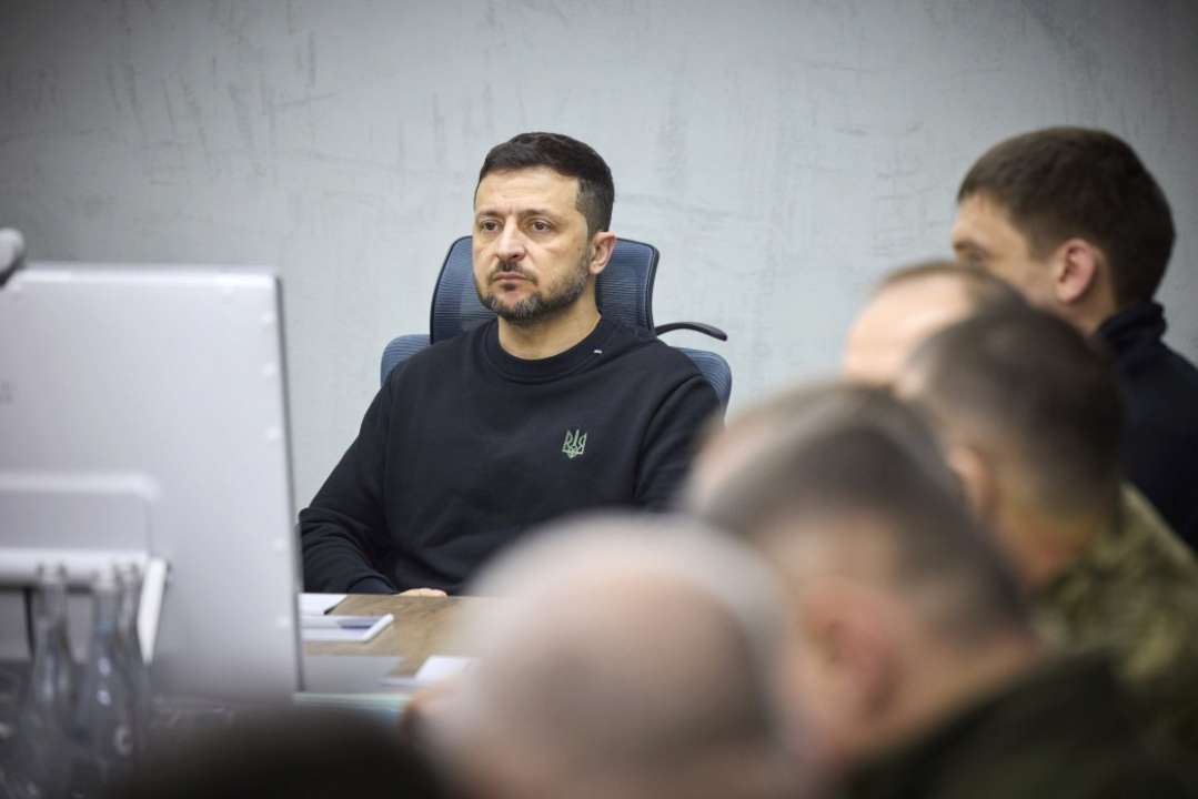Зеленский в Запорожье провел заседание Ставки по ПВО/Фото: president.gov.ua Зеленский в Запорожье провел заседание Ставки по ПВО