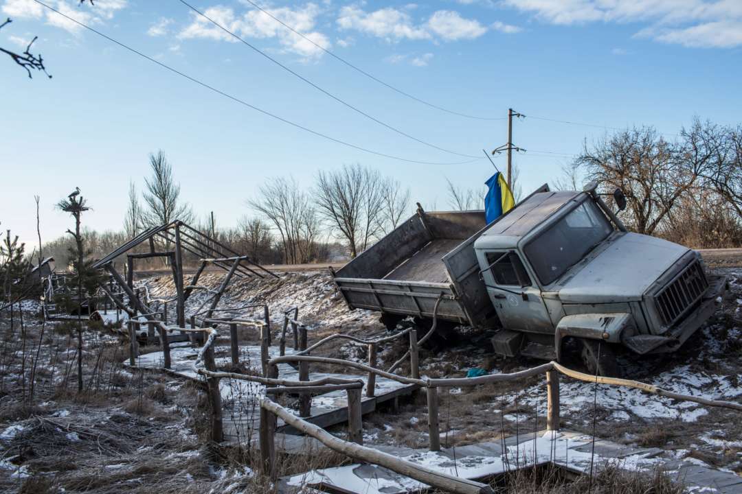 Українська військова вантажівка