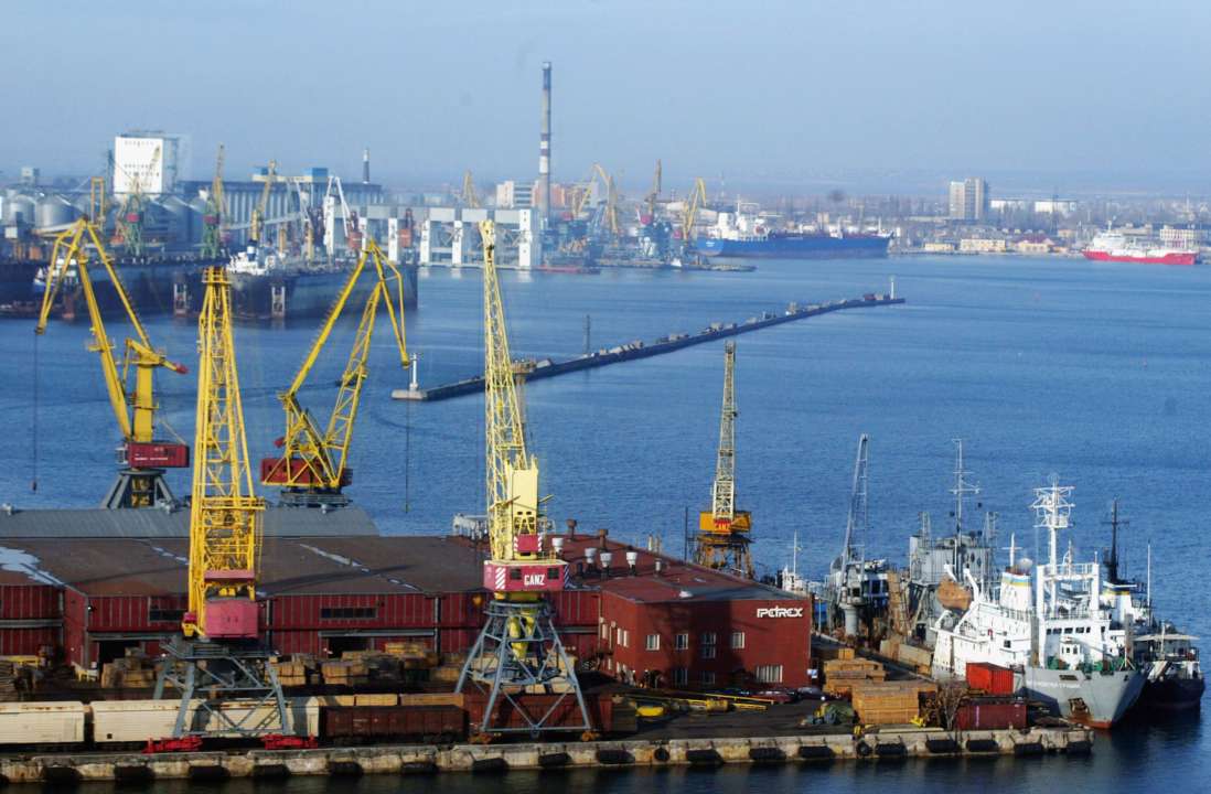 Морской порт в Одессе