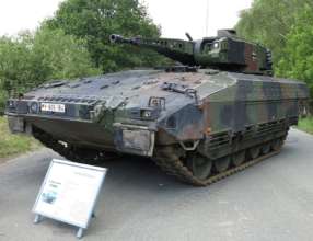 Германия одобрила покупку боеприпасов для Украины. Фото: Wikipedia Puma техника