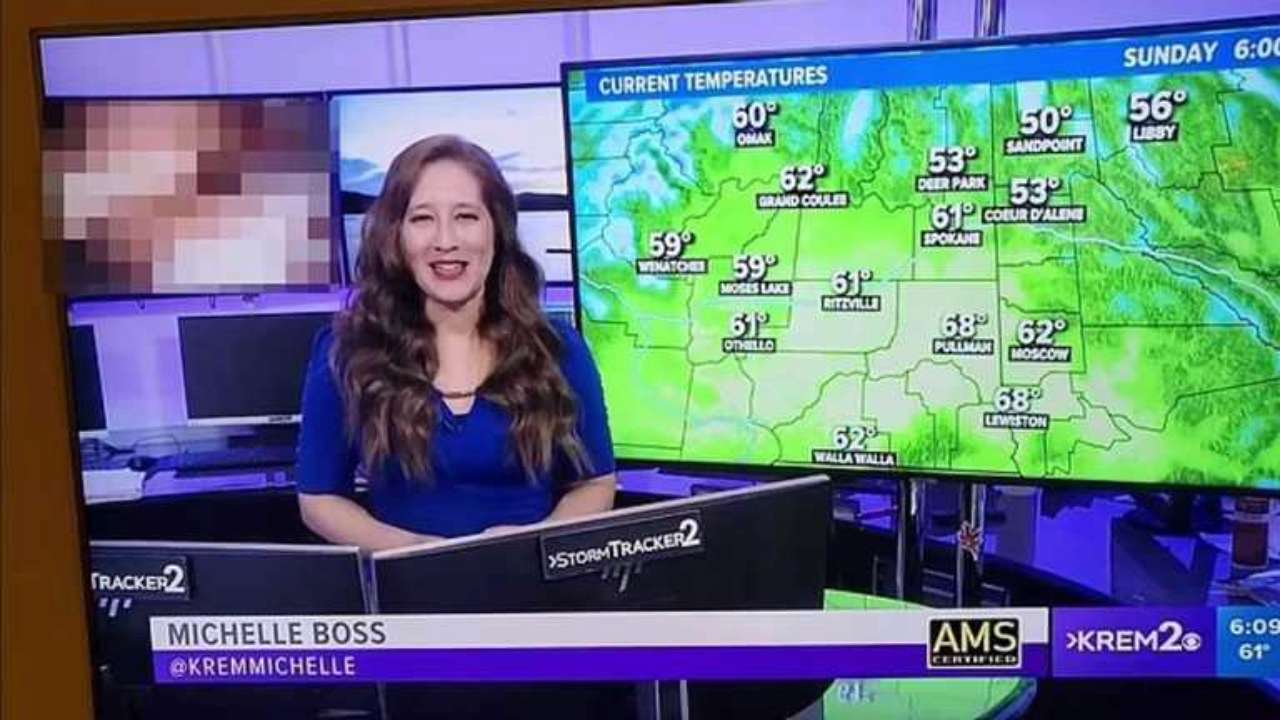 на американском канале во время прогноза погод случайно включили порно