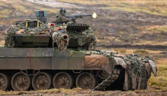 Концерн Rheinmetall готовит очередной экспорт боевых машин в Украину/Фото: Sascha Schuermann/Getty Images Rheinmetall подготовит для Украины около 30 танков Leopard 1
