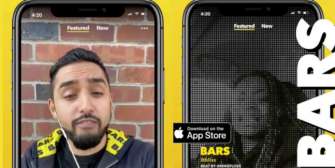 Додаток BARS повинен допомогти реп-виконавцям проявити себе (Фото: App Store/Автор: Facebook/BARS) BARS