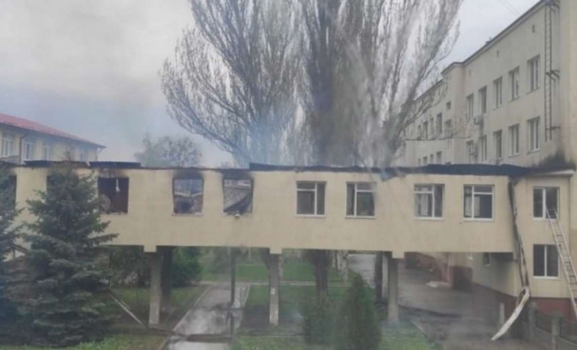 Российские террористы захватили почти весь город Лиман. Фото: Сергей Гайдай РФ захватила Лиман