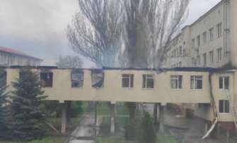 Російські терористи захопили майже все місто Лиман. Фото: Сергій Гайдай РФ захватила Лиман