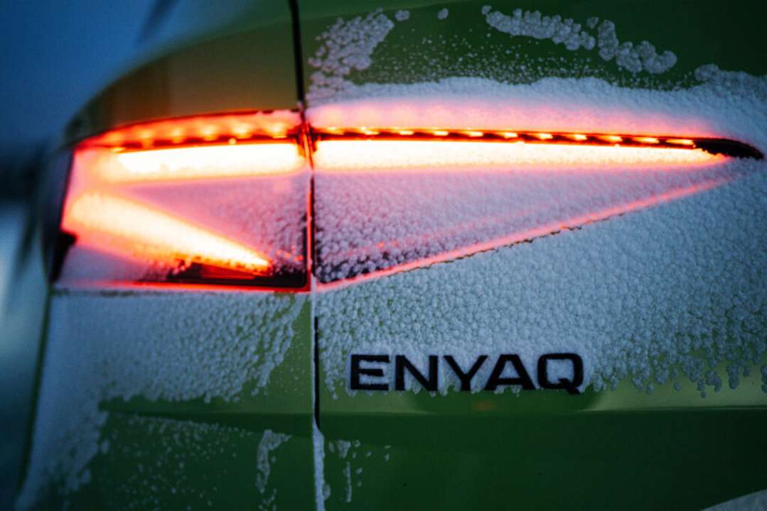 Задня фара кросовера Skoda Enyaq