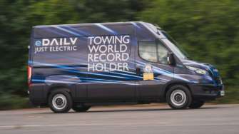 Електрофургон Iveco встановив новий світовий рекорд/Фото: Iveco Iveco eDaily