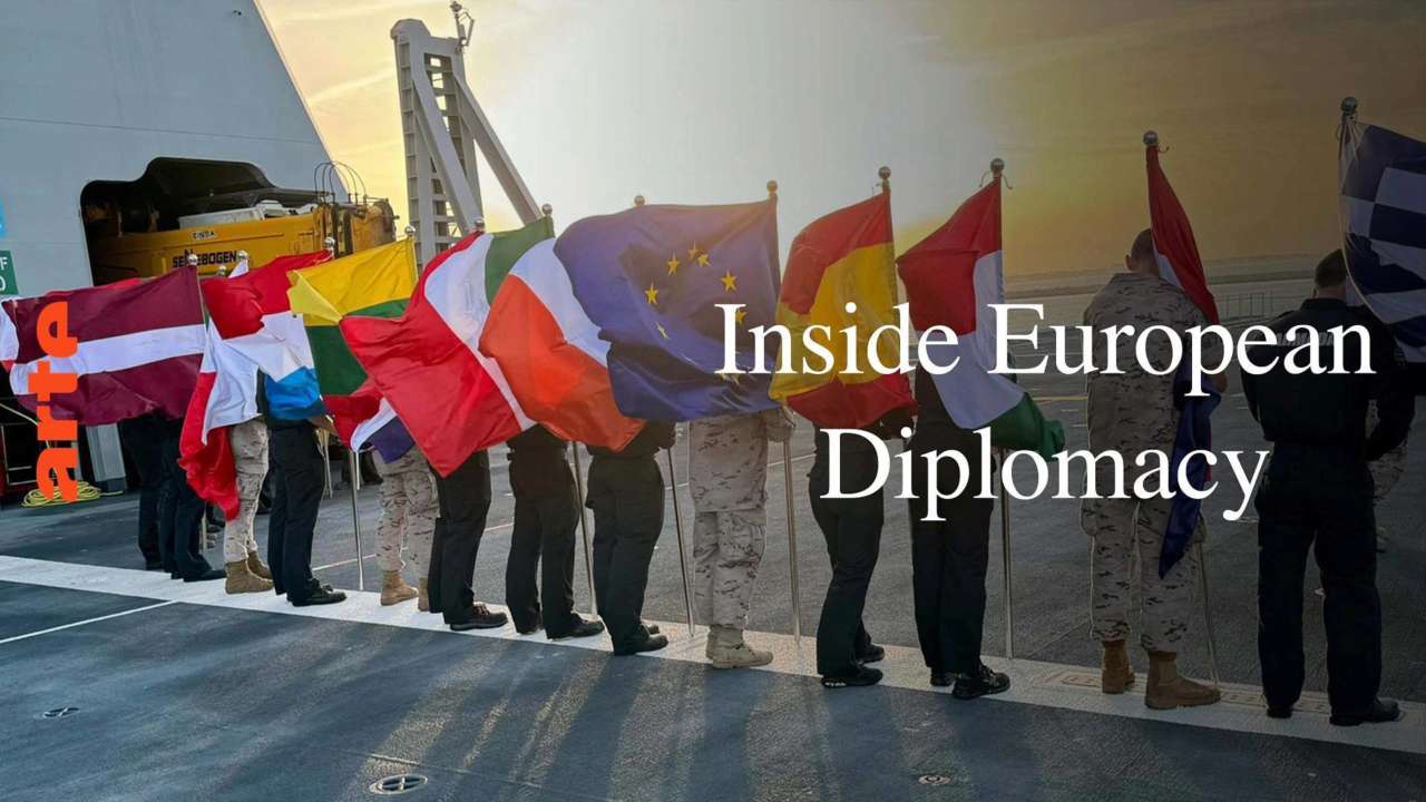 Документальний фільм Inside European Diplomacy / Фото: arte.tv Український Центр стратегічних комунікацій відзначили у європейському фільмі