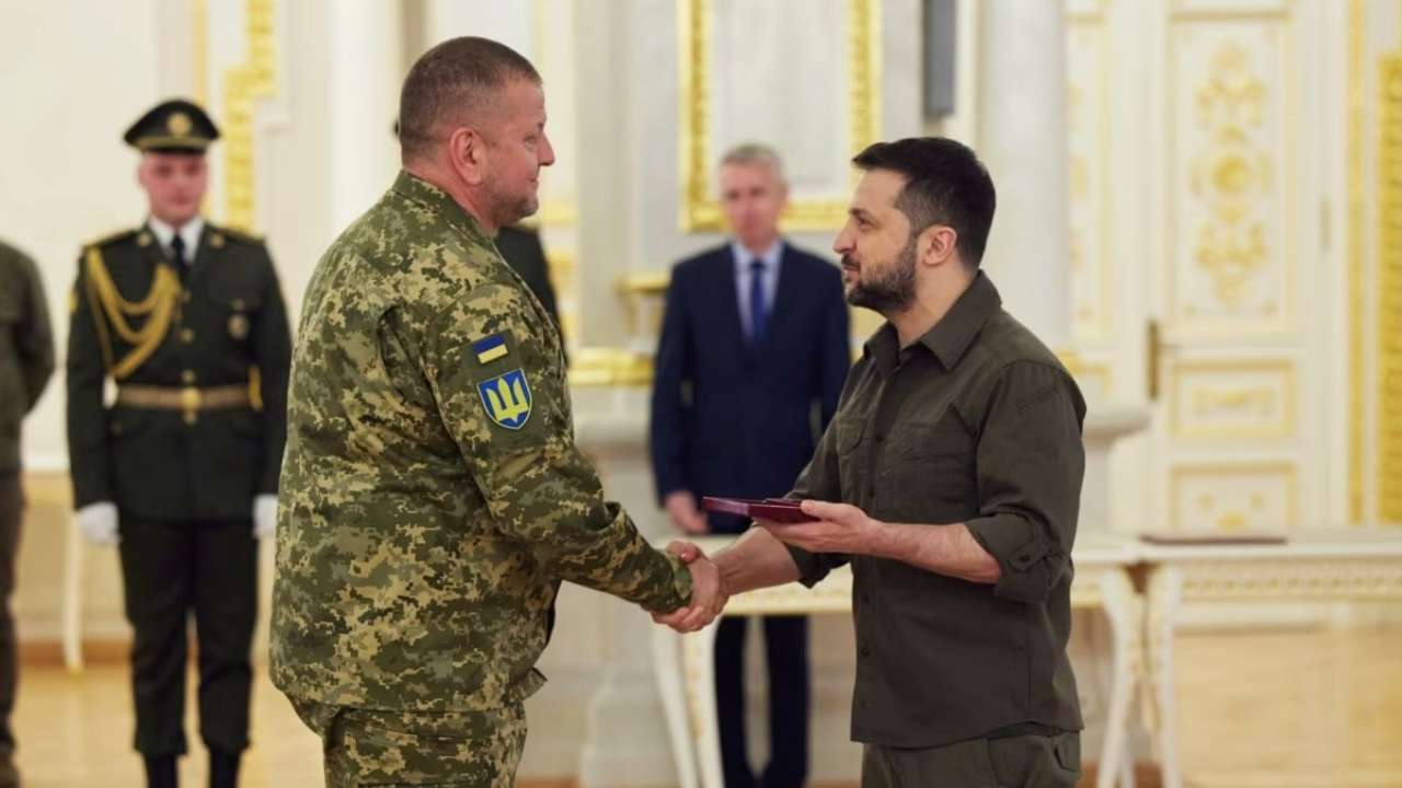 Залужный и Зеленский