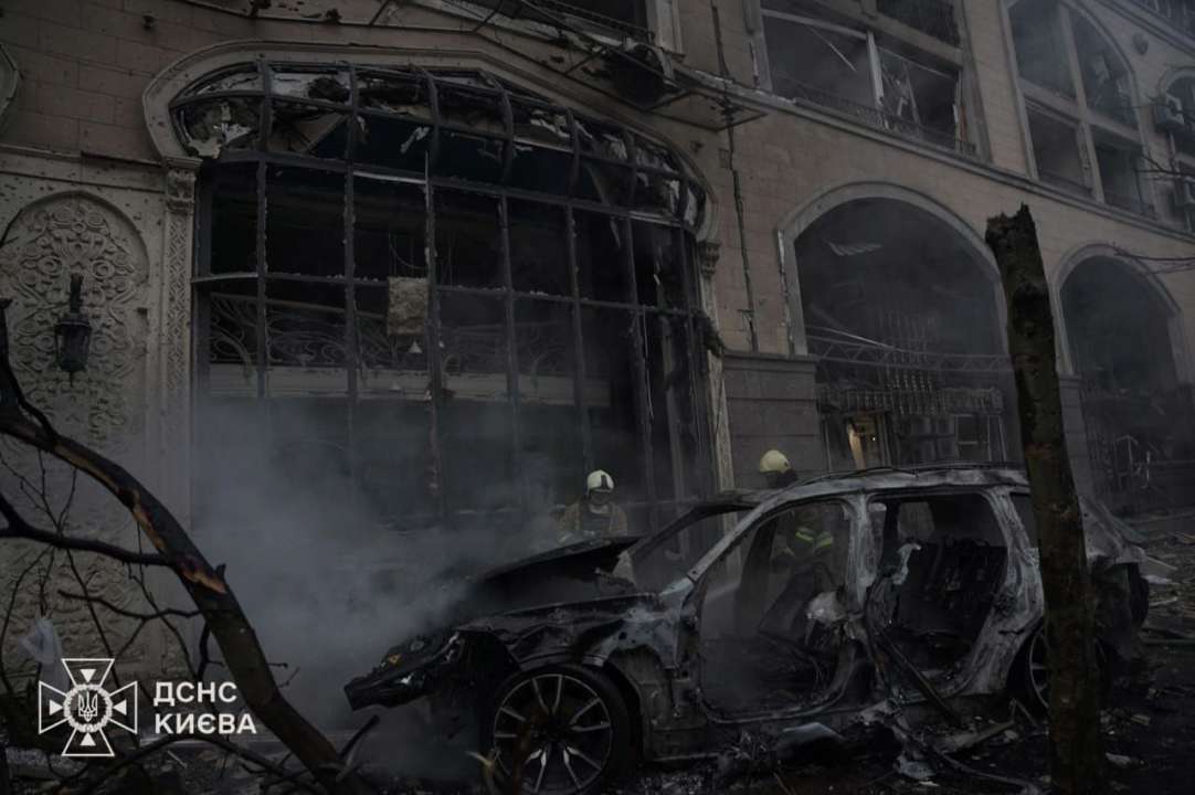 Возросло количество пострадавших в результате российского удара по столице Силы ПВО сбили все 5 баллистических ракет, которые россияне направили по Киеву