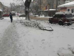 Наслідки негоди в Одесі. Фото Наслідки негоди в Одесі. Фото