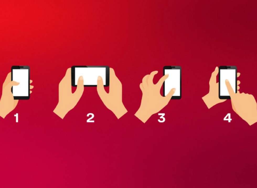 Как вы держите телефон: пройдите интересный тест/Фото: 1+1 Как вы держите телефон: пройдите интересный тест