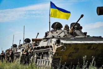 Окупанти втратили в Україні уже понад 47 тисяч солдатів/Фото: Генштаб ЗСУ/Facebook Українські військові у колоні з БТР