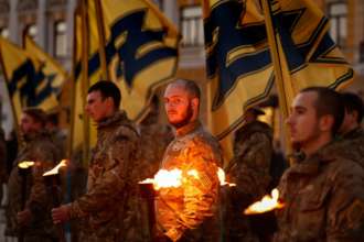 "Азов" офіційно став бригадою Нацгвардії/Фото: Getty Images "Азов" офіційно став бригадою Нацгвардії/Фото: Getty Images