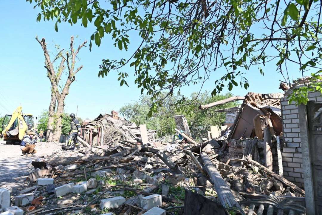 Последствия удара по Харькову 3 мая/Фото: Олег Синегубов Последствия удара по Харькову 3 мая/Фото: Олег Синегубов