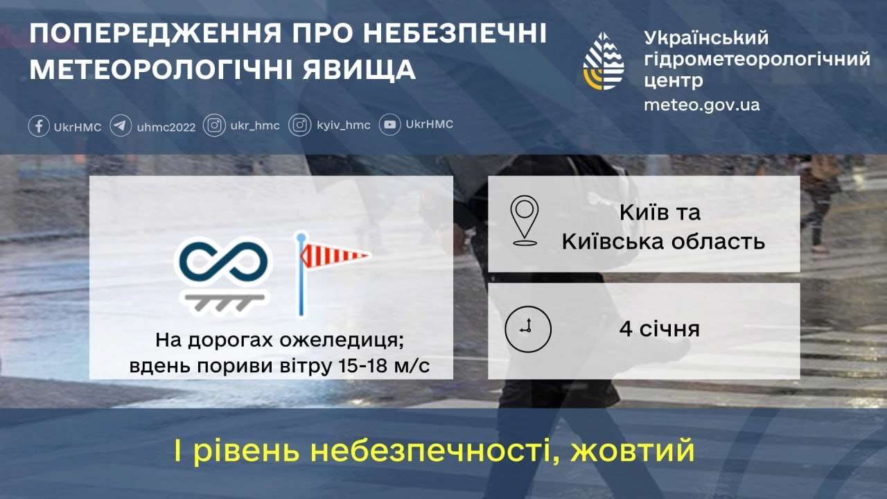 І рівень небезпечності, жовтий
