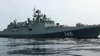 Росія тримає напоготові 15 кораблів у Чорному морі. Фото: poglyad.tv кораблі рф у Чорному морі