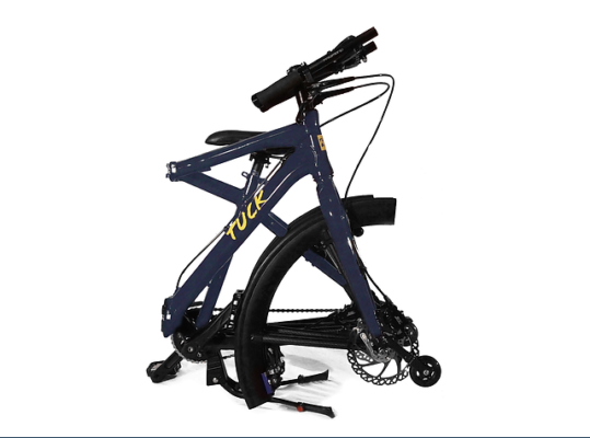 Унікальний велосипед зі складними колесами/Фото: Tuck Bike Tuck Bike