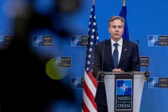 Держсекретар США сподівається, що Конгрес найближчими тижнями схвалить запит Байдена на додаткове фінансування/Фото: Getty Images Союзники з НАТО не хочуть передавати Україні озброєння для наступальних операцій: думка Блінкена