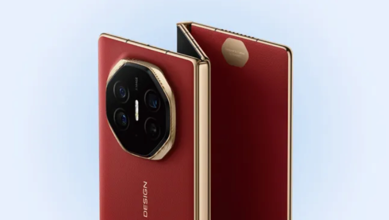 Huawei вперше офіційно показала трифолд-смартфон/Фото: Huawei Huawei Mate XT
