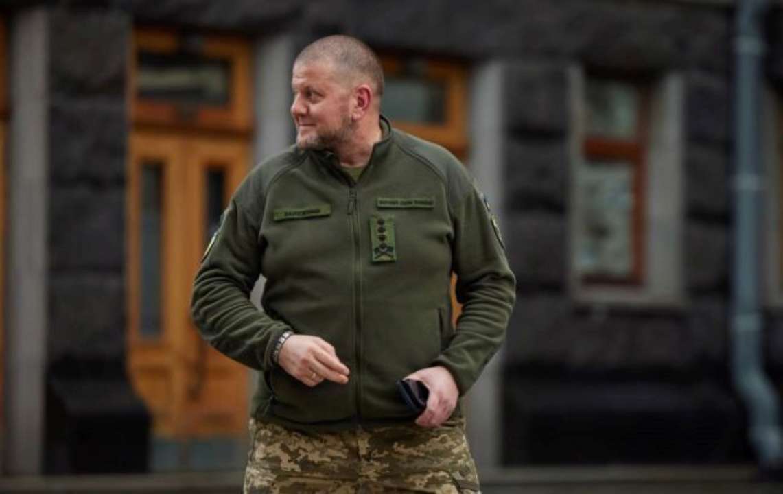 Главнокомандующий ВСУ заявил, что непосредственной угрозы столице Украины нет/Фото: facebook.com/vzaluznyj Главнокомандующий ВСУ Валерий Залужный