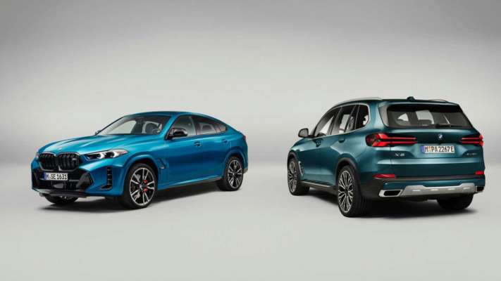 Новий BMW X6. Фото: BMW BMW освіжила кабіну та покращила гібридну систему нових Х5 та Х6. Фото
