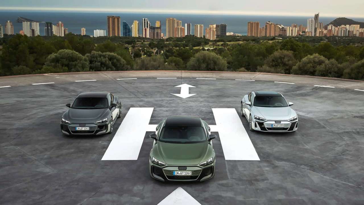 Audi представила оновлений e-trone GT/Фото: Audi Audi e-trone GT