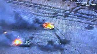 ВСУ уничтожили российских штурмовиков на БМП-3 в Курской области ВСУ уничтожили российских штурмовиков на БМП-3 в Курской области
