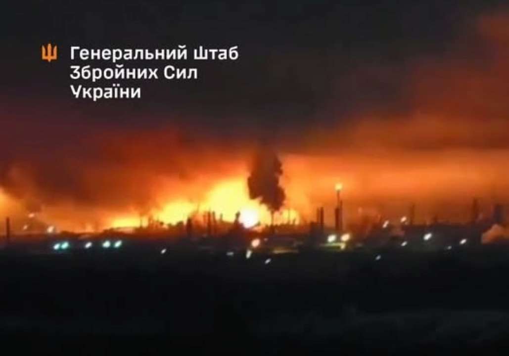 Генштаб підтвердив ураження російського НПЗ у Нижньогородській області