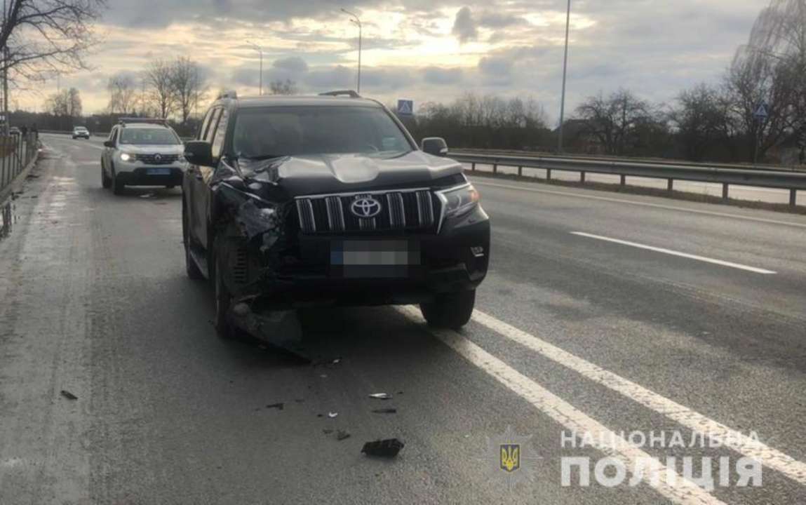 Смертельна ДТП на трасі Київ-Чоп/Фото: Національна поліція Машина