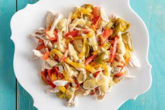 Салат с курицей / Фото: cucchiaio Салат с курицей / Фото: cucchiaio