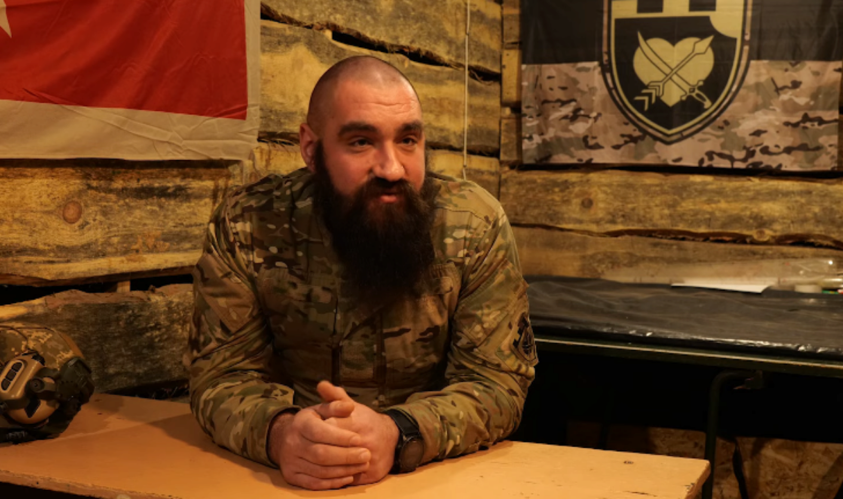 "Нельзя отдавать приказы, которые ты не способен выполнить сам" - командир батальона 126-й ОБр ТрО/Фото: кадр из видео "Нельзя отдавать приказы, которые ты не способен выполнить сам" - командир батальона 126-й ОБр ТрО/Фото: кадр из видео