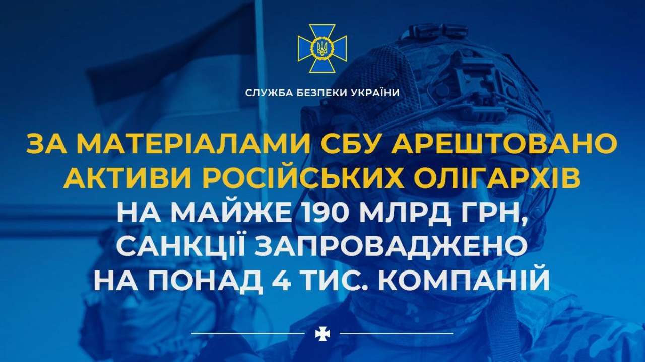 Арестованы активы российских олигархов на почти 190 млрд грн: в списке – "Росатом" и "Газпром"