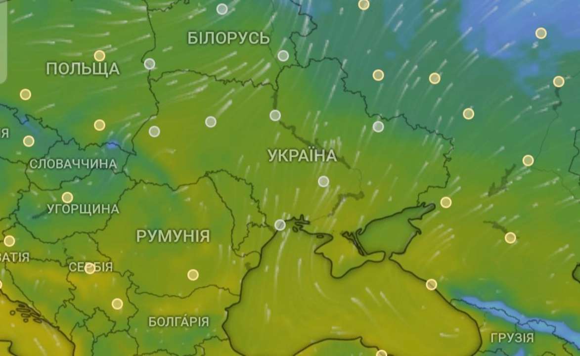 В Україні найближчими днями очікується сира погода, повідомляє УкрГМЦ
