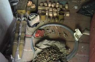 Фото: ООС Тайник с боеприпасами