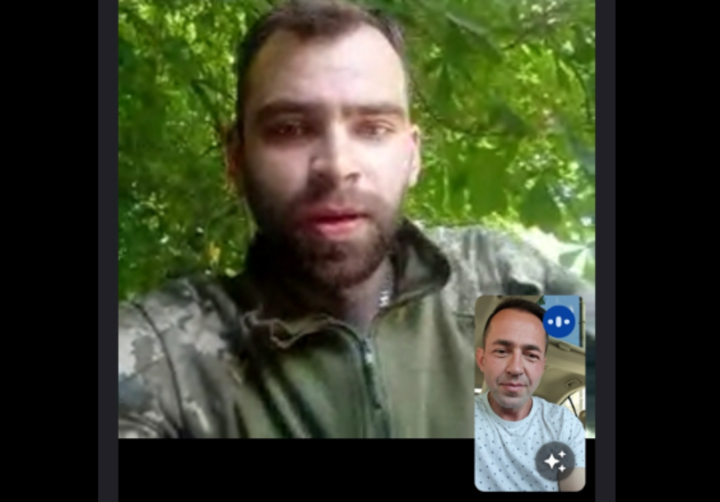 Украинский военный защитил диплом "из окопа"/Фото: Facebook