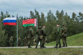 На кордоні з Україною розміщено до семи батальйонів білоруських військових – Міноборони/Фото: Brendan Hoffman/Getty Images У Міноборони розповіли, скільки білоруських військових перебувають на кордоні з Україною