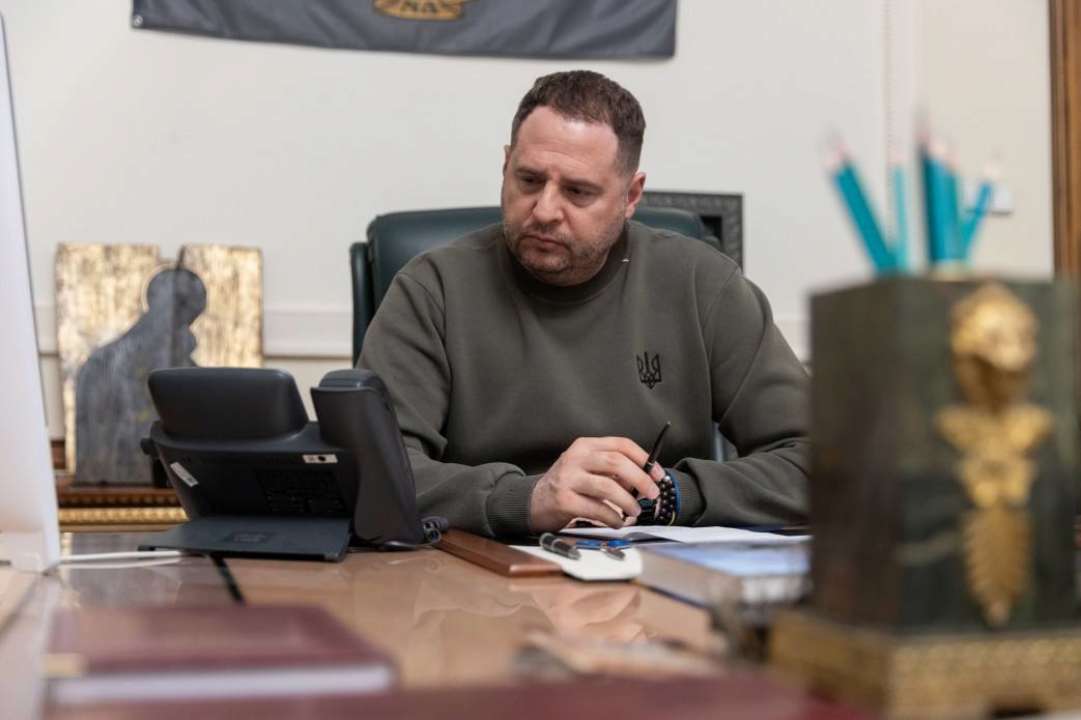 Єрмак і Салліван обговорили важливість якнайшвидшого схвалення Палатою представників пакета допомоги для України/Фото: Офіс президента
