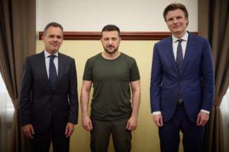 Министр обороны Нидерландов подтвердил скорейшие поставки F16/Фото: president.gov.ua Министр обороны Нидерландов подтвердил скорейшие поставки F16 и части систем Patriot