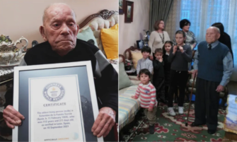 В Испании умер старейший мужчина в мире/Фото: guinnessworldrecords.com guinnessworldrecords.com