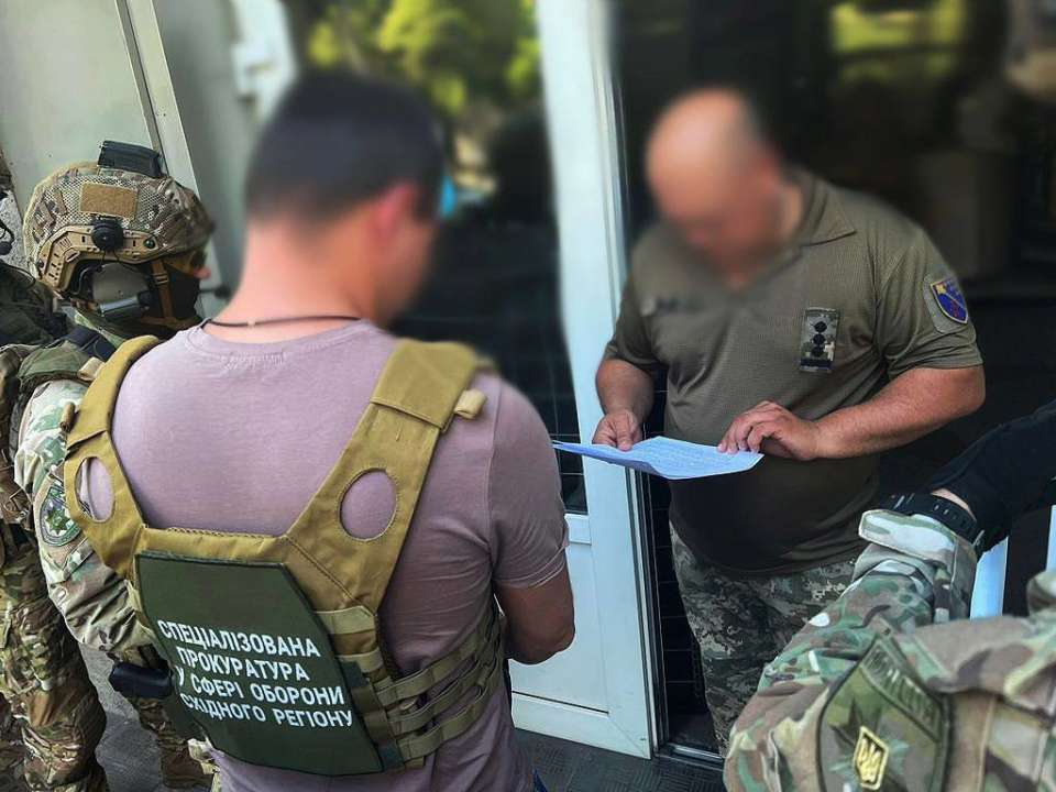 Военком Днепропетровской области обвиняется в незаконном обогащении / Фото: t.me/pgo_gov_ua
