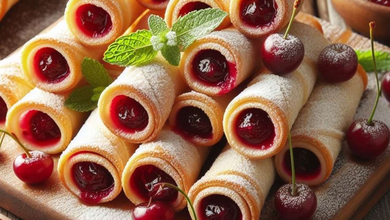 Готуємо десерт з вишнями/Фото: МЕТА Гості будуть у захваті: найпростіший рецепт солодких рогаликів